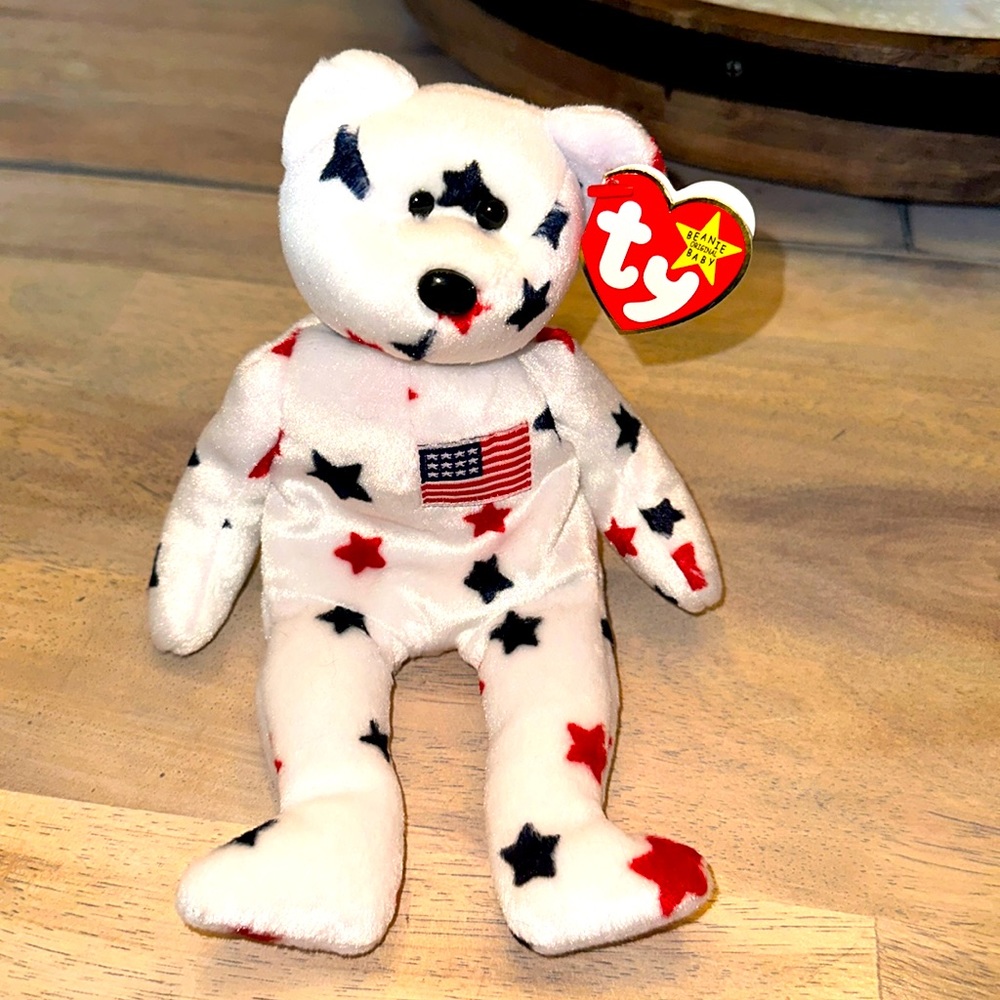 Ty Beanie Babies Glory the Bear Plush Toy
